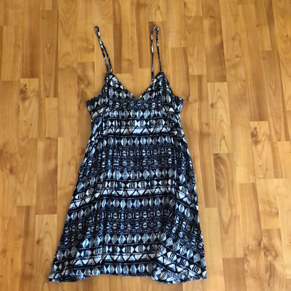 Blue patterned sun dress🦋🌊